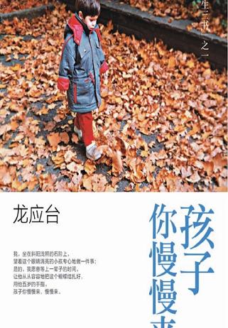 孩子你慢慢來：龍應(yīng)臺(tái)“人生三書”之一